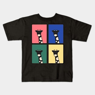 Portrait of a giraffe Kids T-Shirt